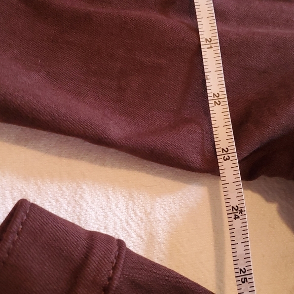 Lila Ryan Brown Black Coffee Soft Denim Button-down Sz. XXL Jacket NWOT - Picture 5 of 10